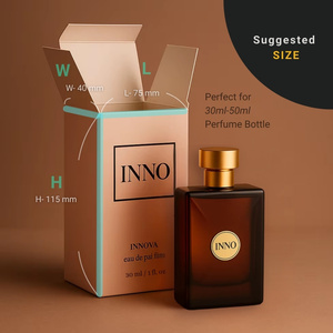 Caja de Embalaje de Perfume de Lujo Personalizada para Botellas de 30-50 ml |   Caja de Cartón Plegable de 300-400 g/m² Disponible con Inserto Personalizado - Product Image 5