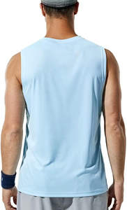 Camisetas Deportivas sin Mangas para Hombre, Transpirables y de Secado Rápido, para Entrenamiento, Running y Fisicoculturismo - Product Image 5