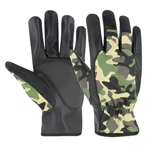 Guantes de Trabajo Tácticos de Cuero con Camuflaje Personalizado KOKAL, para Caza, Tiro y Protección de Manos, Fabricante OEM - Product Image 1