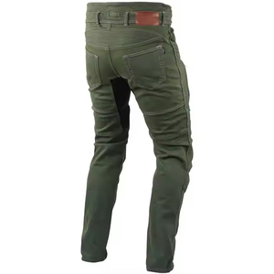 Men's Sustainable Denim <b>Pants</b> Straight Mid Brand High Street Purple Wash Distressed Tag Pattern Wholesale <b>Black</b> Blue Jeans - Product Image 2