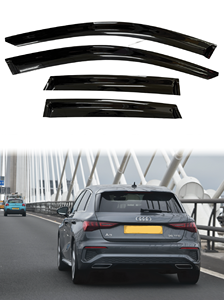 AUDI A3/S3/RS3 (typ:8Y)SPORTBACK 2021-on Acrylic Door <b>Window</b> Visor Sun Shade Rain Guard <b>Vent</b> - Product Image 2