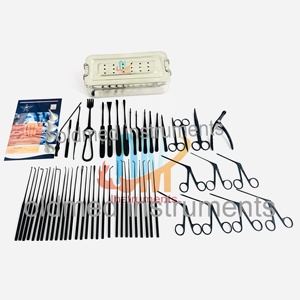 Juego de Instrumentos de Timpanoplastia Profesional de Alta Calidad, 58 Piezas, Instrumentos de Microcirugía de Oído, Instrumentos ORL con Recubrimiento Negro de Alta Calidad - Product Image 6