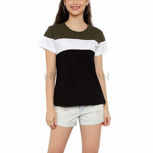 T-shirt pour femme, coupe classique, tissu doux, col rond, haut décontracté pour tous les jours, respirant, léger, parfait pour les voyages - Product Image 5