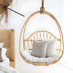 Bohemian <b>2</b> <b>seater</b> swing <b>chair</b> cheapest price outdoor garden patio furniture rattan double <b>egg</b> <b>chairs</b> - Product Image 5