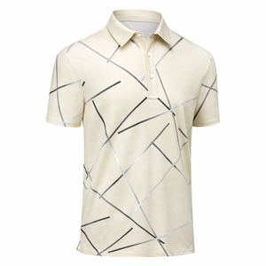 Impression ou broderie personnalisées, polo de golf pour homme de haute qualité, respirant, en coton et polyester, pas cher, anti-transpiration - Product Image 4