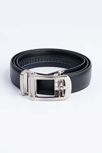 Cinturón Clásico de Lujo para Hombre, de Cuero Genuino de Vaca, Color Negro y Marrón, con Hebilla de Cobre, 35 mm de Ancho, Impermeable - Product Image 4