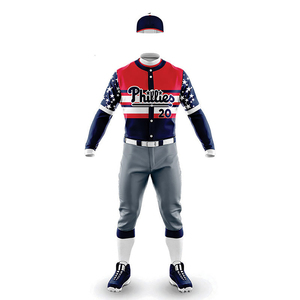 Tenue de sport personnalisée à la mode, très demandée, avec impression numérique par sublimation, dernier design, bonne qualité, uniforme de baseball - Product Image 1