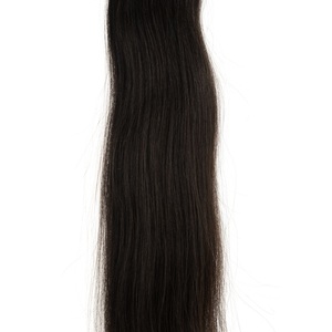 Extensiones de Cabello Natural Liso Extremo con Trama a Máquina - 20 Pulgadas - Product Image 1