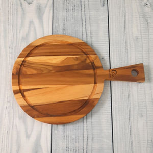 Tabla de Cortar de Madera Vietnamita Premium - Duradera y Apta para Cuchillos, Ideal para Cocinar, Servir y Decorar - Product Image 4