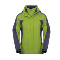 Veste Softshell Unisexe Personnalisée Hiver Coupe-Vent Imperméable Manteau d'Extérieur OEM avec Fermeture Éclair pour Randonnée Camping Épaisse Col Montant