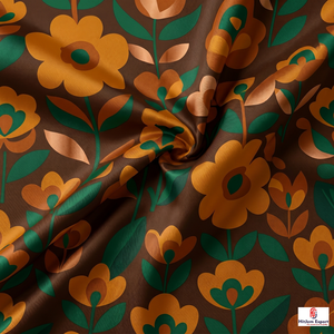 Tela de Poliéster Tana Premium con Estampado Digital, Textura Suave, Material Textil para Servicio de Fabricación de Ropa de Moda - Product Image 1