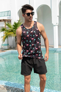 Camiseta sin mangas de entrenamiento para hombre de alta calidad, ligera, transpirable, de secado rápido, para gimnasio, fitness, correr - Product Image 2