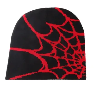 Bonnet d'hiver unisexe de haute qualité 100% acrylique jacquard à motif gaufré, doux, chaud, style urbain pour l'extérieur - Product Image 5