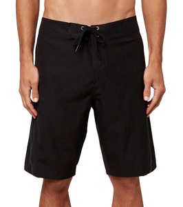 Men's High Quality Quick Dry Board Swimming Beach Shorts Solid Colors Printed Eco-Friendly Drawstring Side Pockets Wholesale - Product Image 1