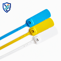 Sceau de sécurité en plastique personnalisé YuShengDa YSD-003 125MM pour sacs, conteneurs, fret maritime et remorques, sceau inviolable