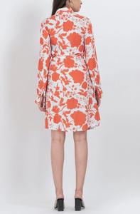 Robe midi décontractée pour femme la plus vendue, avec col et boutons, légère et confortable, idéale pour le bureau, disponible à la vente - Product Image 3