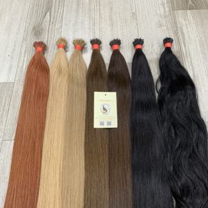 มัดผมเคราตินปลายนาโนทรงตรงปลายเล็บยาวสองชั้น - Product Image 3