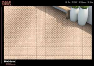 Carreaux de Céramique Numériques Extérieurs pour Parking, Surface Mate, 300x300mm, 30x30cm, 12x12 Pouces, Revêtement de Sol pour Allées et Zones de Stationnement - Product Image 5