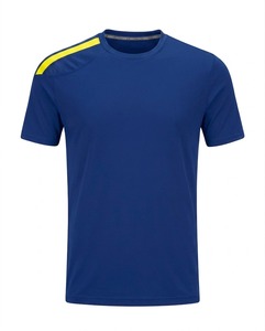 Camiseta Deportiva Personalizada Sublimada, Ropa Deportiva, Camiseta de Fútbol Retro, Camiseta de Fútbol Azul - Product Image 2