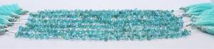 AAA Natural Sky <b>Blue</b> Apatite Smooth Teardrop Shape Briolette 5x7MM Light <b>Blue</b> Apatite Gemstone <b>Beads</b> Strand Loose Apatite <b>Beads</b> - Product Image 2