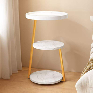 Iron Art <b>Sofa</b> <b>Side</b> Coffee <b>Table</b> Bedroom Bedside Cream Style <b>Side</b> Coffee Shop Simple Tea <b>Table</b> - Product Image 3