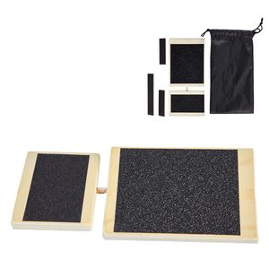 Tabla de Equilibrio de Madera Premium Antideslizante para Adultos, Entrenador de Pies y Tobillos, Tabla Inclinada - Product Image 1