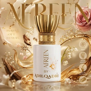 Parfum en roll-on Afreen, senteur boisée, agrumes, fruits, fleurs, 5,5 ml - Product Image 1