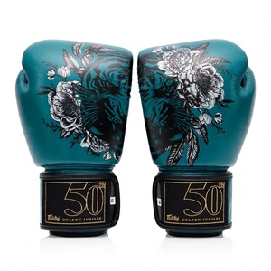 สินค้ามาใหม่ ปรับแต่งสีได้ ถุงมือชกมวย Fairtex หนังแท้ น้ำหนักเบา กันน้ำ แบบผูกเชือก สำหรับฝึกซ้อมและแข่งขัน MMA มวยไทย - Product Image 1