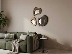 Solid Wood Wall <b>Mirror</b> Elegant Decorative Accent <b>Mirror</b> - Product Image 6