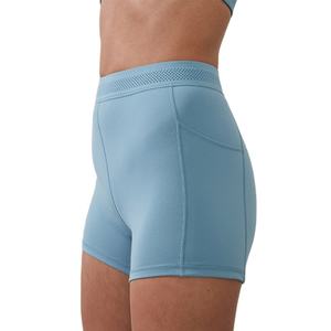 Ensemble deux pièces pour femme, haut de gamme, été, coupe classique, léger, extensible, respirant, séchage rapide, soutien-gorge et short, pour la gym et l'entraînement - Product Image 4