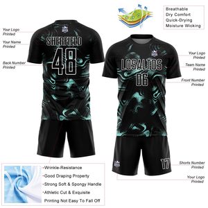Camiseta de Fútbol Personalizada con Nuevo Diseño de Alta Calidad, Uniforme de Fútbol con Sublimación Completa para Equipo, Camiseta de Entrenamiento para Hombre en Venta - Product Image 3