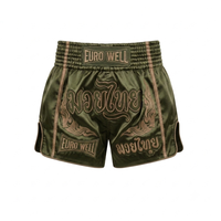 Shorts de Muay Thai Unisexe pour Adultes et Enfants, Conception Personnalisée, Taille Élastique, Uniformes d'Arts Martiaux pour Sparring, Caleçons de Boxe Solides