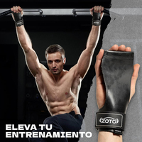 Poignées de musculation en cuir personnalisées, faible MOQ, OEM, protège-poignets rembourrés, protège-paumes, accessoires de gym, fabricant