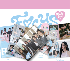 Hearts2Hearts FOCUS [Photobook Ver K-Pop Libro Electrónico (CD) con Materiales de Papel y Plástico, Idioma Coreano, Para Todas las Edades, Hecho en Corea - Product Image 5