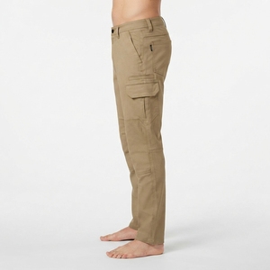 Pantalon cargo pour homme, pantalon décontracté en coton, pantalon de travail multi-poches pour les voyages en plein air, la randonnée et le quotidien - Product Image 3