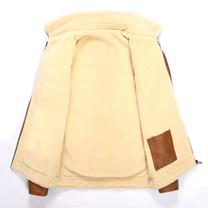 Chaqueta de Cuero de Invierno de Alta Calidad para Hombre, Estilo Vintage, Calefactable, Resistente al Viento, Chaqueta de Cuero Elegante para Hombre CP-MLJ-08 - Product Image 3