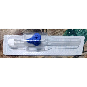I.V. Cánula 22G con Alas y Puerto de Inyección Radiopaca para Uso Veterinario - Product Image 4