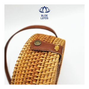 HOT SELLING Vintage Durable Large Capacity Foldable Lightweight Rattan Handbag Woven Summer <b>Beach</b> <b>Bag</b> <b>Women</b> Travel Shopping - Product Image 1