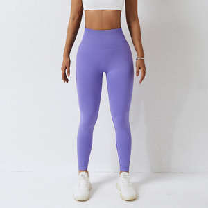 Leggings Deportivos para Mujer, Tejido Elástico de Doble Capa, Cintura en V, Control de Abdomen, Transpirables, para Entrenamiento y Ropa Deportiva - Product Image 6