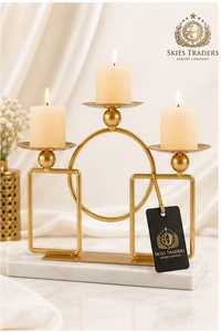 Support de bougie spirale en fer forgé noir fait main avec accent cloche, support de bougie pilier vintage, centre de table décoratif - Product Image 3