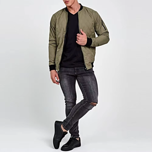 Customized 2026 <b>Men's</b> Bomber <b>Jackets</b> and Coats <b>Long</b> Canvas Streetwear for <b>Men</b> Casual Outdoors in Winter - Product Image 3