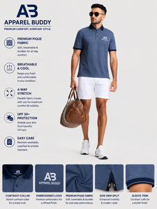 Camiseta de Manga Corta Casual para Hombre, Marca AMY, 100% Algodón, Corte Regular, Lisa, con Logotipo Personalizado al por Mayor - Product Image 5