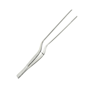 Pinces à pansements à baïonnette en acier inoxydable, instrument chirurgical - Product Image 2