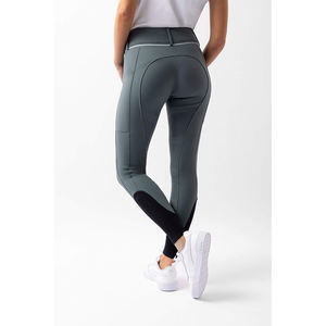 Pantalons d'équitation professionnels de haute qualité pour femmes, en tissu imprimé Spandex/Polyester, respirants et confortables - Product Image 3