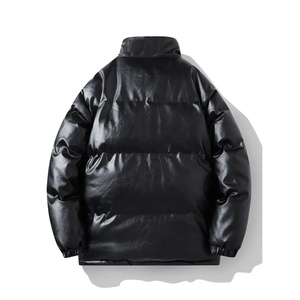 Nouvelle veste matelassée décontractée d'hiver pour hommes, unie, chaude, ample, surdimensionnée, vêtements de rue pour hommes - Product Image 2