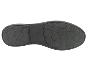Mocasines de Cuero Genuino Negro para Hombre, Zapatos de Oficina con Punta Cerrada, Acolchados, con Suela de Goma - Product Image 3