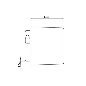 Module d'alimentation industriel FranMar 15W FMM015-S12-P, alimentation AC/DC encapsulée à montage sur circuit imprimé, entrée 12V 1.25A, 85-305VAC, cadre ouvert - Product Image 3