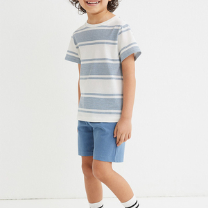 Conjunto de Ropa para Niños, Camiseta de Algodón para Primavera, Cantidad Personalizada, Plazo de Entrega, Traje de Verano, Ropa Infantil al por Mayor, Camiseta de Manga Corta para Bebés - Product Image 4