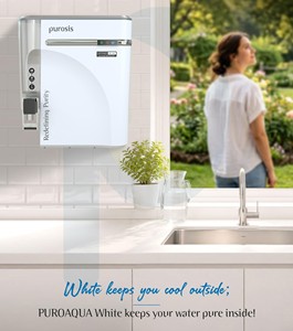 Système de purification d'eau alcaline TDS par osmose inverse en cuivre PUROSIS APPLE WHITE, matériau de cabinet de qualité supérieure - Product Image 2