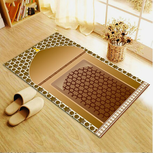Tapis de prière imprimés en 3D numériques pour le Ramadan, vente en gros, respirants, de haute qualité, design personnalisé, sublimation, pliables, tapis islamiques - Product Image 2